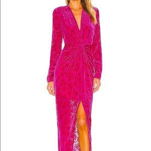 Veronica Beard Ruthie velvet gown 2